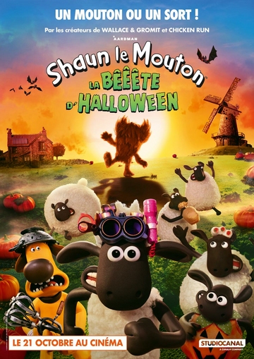 Affiche du film SHAUN LE MOUTON : LA BÊÊÊTE D'HALLOWEEN