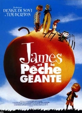 Affiche du film JAMES ET LA PÊCHE GÉANTE