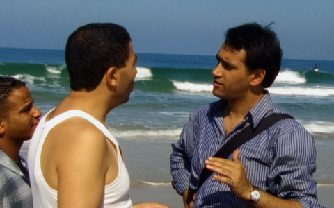 WITH HASAN IN GAZA