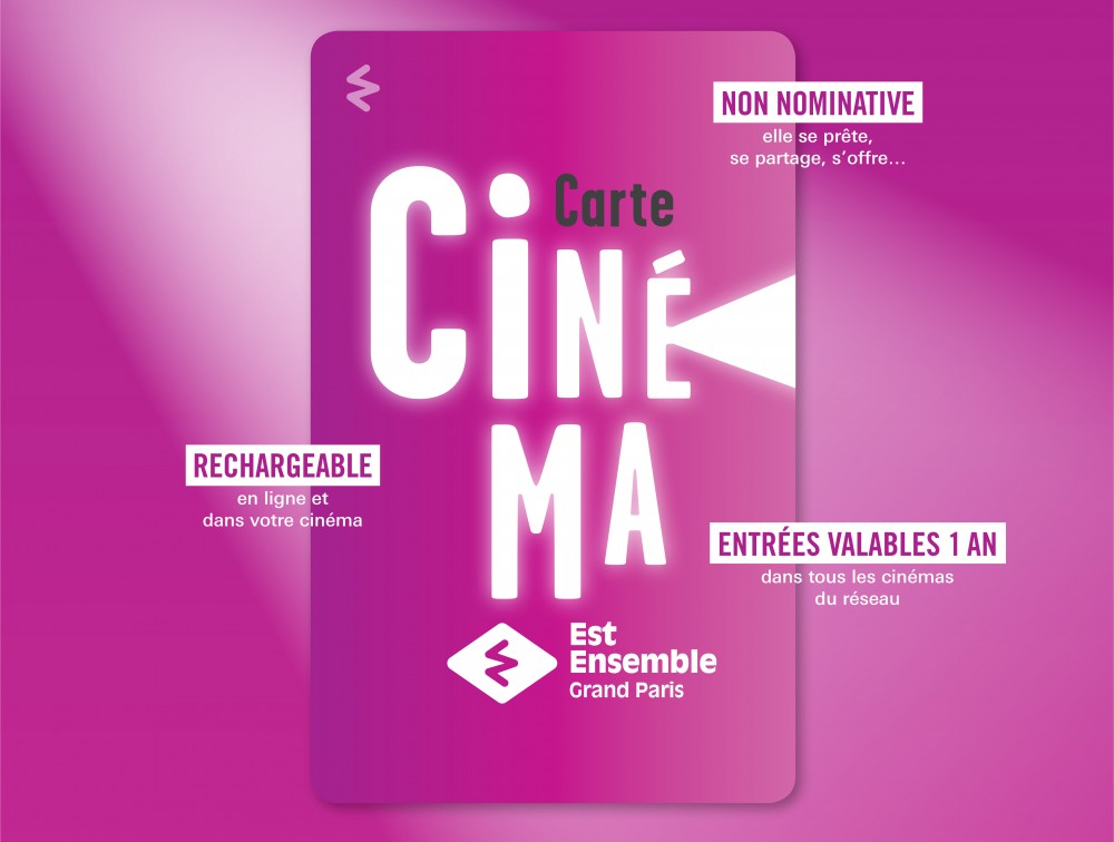 carte cinema Est Ensemble