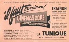 Ancien programme du Trianon